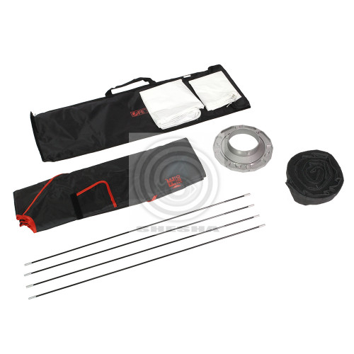 Софтбокс Falcon Eyes SBQ-80100 BW жаропрочный с сотовой насадкой