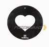 Fotokvant GMW-37-58 Gobo mask маска гобо 58 мм сердце