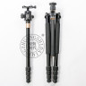 QZSD Q222 черный штатив с шаровой головой с максимальной высотой 159 см