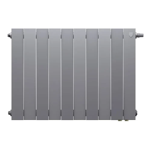 Радиатор биметаллический Royal Thermo PianoForte 500 Серебристый VR80 - 10 секц. Pianoforte 500 VR80
