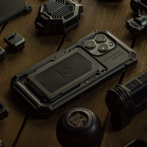 Чехол Tilta Khronos Lightweight Kit для iPhone 15 Pro Серый