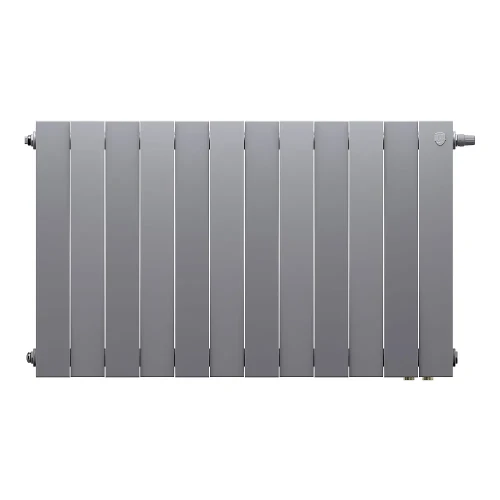 Радиатор биметаллический Royal Thermo PianoForte 500 Серебристый VR80 - 12 секц. Pianoforte 500 VR80