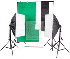 Комплект студийного оборудования Falcon Eyes KeyLight 245LED SB-BG KIT