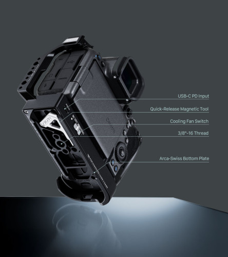 Клетка Tilta Advanced Kit для Canon R5 Mark II Чёрная
