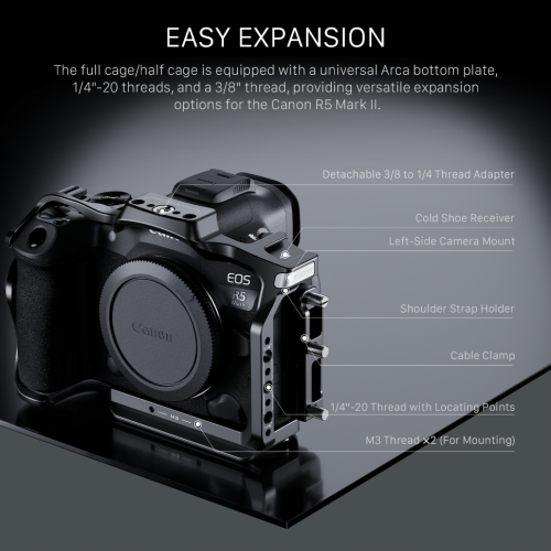 Клетка Tilta Advanced Kit для Canon R5 Mark II Чёрная