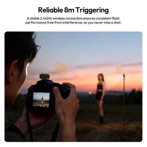 Радиосинхронизатор Ulanzi LA10 Mini Flash Trigger