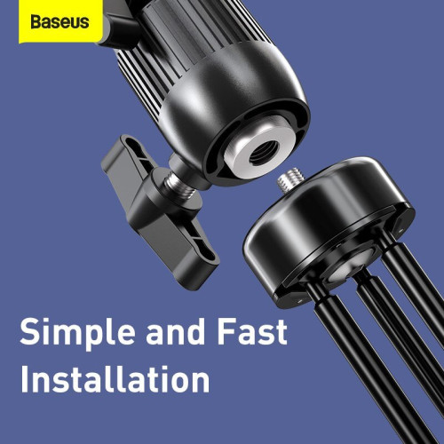 Осветитель кольцевой Baseus Live Stream 12" Чёрный