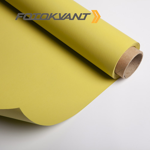 Fotokvant BGP-1310-101 фон бумажный 1,35х10 м горчично-зеленый