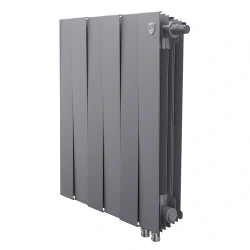 Радиатор биметаллический Royal Thermo PianoForte 500 Серебристый VR80 - 6 секц. Pianoforte 500 VR80