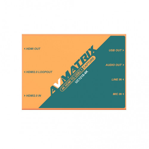 Устройство видеозахвата AVMATRIX UC1218-4K HDMI USB