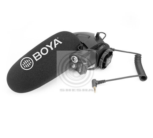 BOYA BY-BM3030 суперкардиоидный конденсаторный микрофон ПУШКА