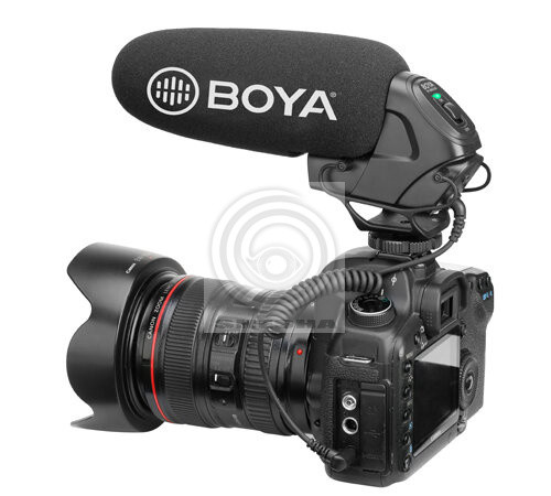BOYA BY-BM3030 суперкардиоидный конденсаторный микрофон ПУШКА