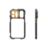 Клетка Fotorgear Pro II 17мм для iPhone 14 Pro Оранжевая