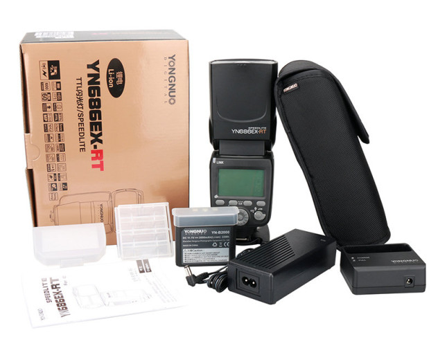 Фотовспышка YongNuo Speedlite YN686EX-RT Lithium для Canon (EURO) (Уцененный Кат. Б)