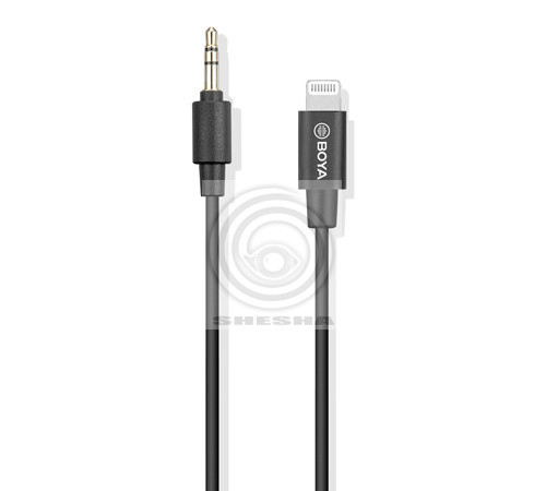 Boya BY-M2 Петличный микрофон с переходником Lightning для устройств Apple