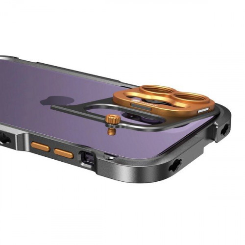 Клетка Fotorgear Pro II 17мм для iPhone 14 Pro Max Оранжевая