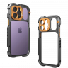 Клетка Fotorgear Pro II 17мм для iPhone 14 Pro Max Оранжевая