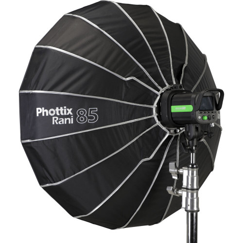 Phottix (82763) Rani 85 Folding Beauty Dish софтрефлектор серебряный 85 см