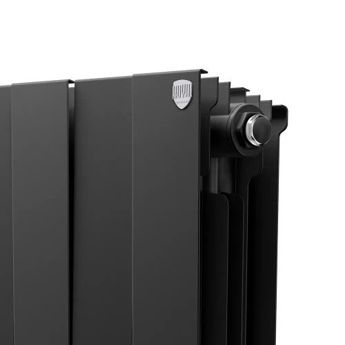 Радиатор биметаллический Royal Thermo PianoForte 300 / Noir Sable - 8 секц. PianoForte 300