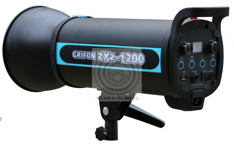 Grifon Вспышка студийная zXz-1200 1200Дж пилот 150Вт байонет BOWENS