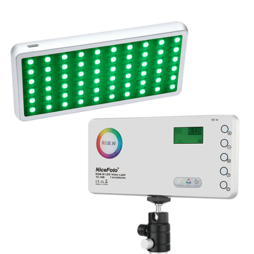 Осветитель NiceFoto TC-168 RGB