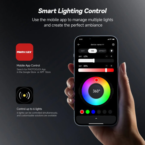 Осветитель Photoolex ToFu Black Samurai