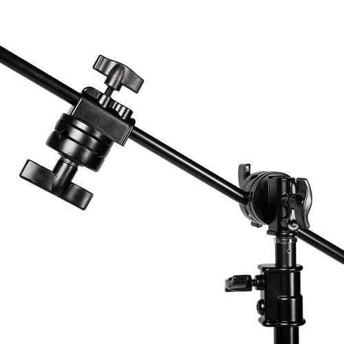 Fotokvant CS-3250T BLACK стойка для оборудования с штангой черная