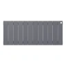 Радиатор биметаллический Royal Thermo PianoForte 300 / Silver Satin - 12 секц. PianoForte 300