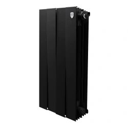 Радиатор биметаллический Royal Thermo PianoForte 500 Чёрный - 4 секц. Pianoforte 500