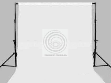 Белый пластиковый фон SHESHA (Arctic White) 1.5х6м