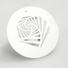 Fotokvant GMW-64-58 Gobo mask маска гобо 58 мм спиральные блики