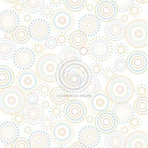 Ella Bella PHOTO BACKDROP HOPSCOTCH CIRCLES (2515) фон бумажный загадочные круги 120х180 см