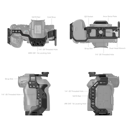 Клетка SmallRig 4159 для Canon R6 Mark II