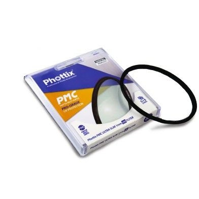 Phottix Pro-Grade PM-C Ultra Slim 1 мм UV (40312) УФ-фильтр с многослойным покрытием 55 мм