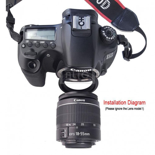 Fotokvant LAD EF-49 реверсивное кольцо байонет Canon - 49 мм