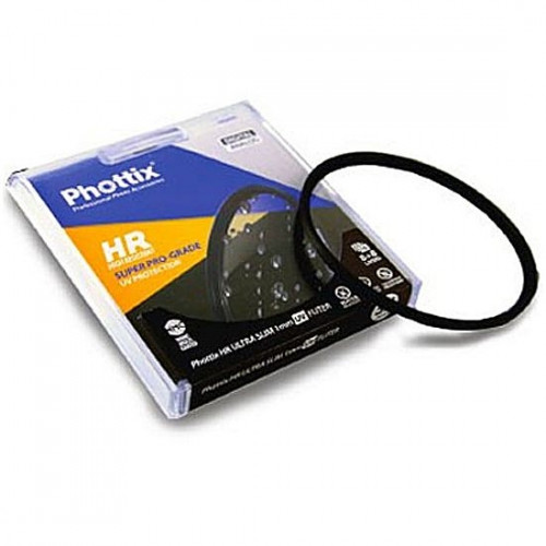 Phottix Super Pro-Grade HR Ultra Slim 1 мм UV (40201) УФ-фильтр с нанопокрытием 52 мм