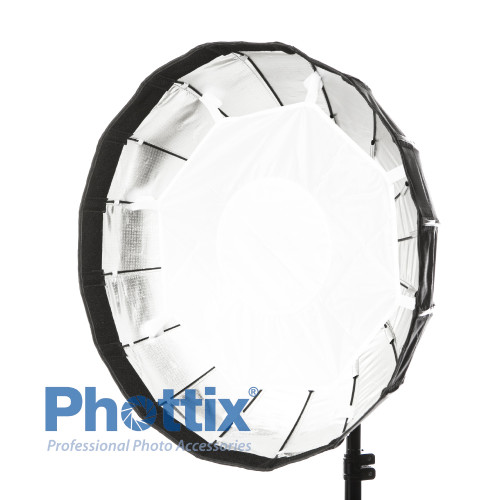 Phottix (82765) Rani II 60 Folding Beauty Dish софтрефлектор серебряный 60 см