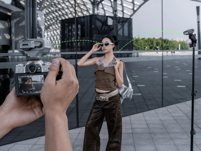 Фотовспышка Viltrox Spark Z3-F для Fujifilm Зелёная