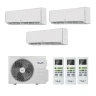 Мульти сплит система на 3 комнаты Shuft SFMO/I-21 FMI-3/N8/Out / SFMS/I-07 HB FMI/N8/In/white - 3 шт. Комплект Shuft