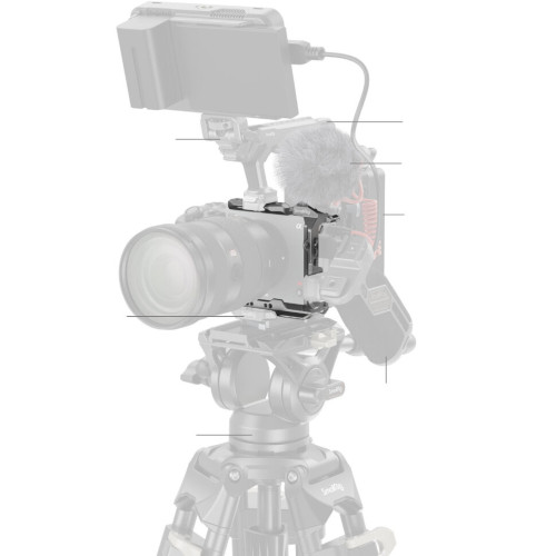 Клетка SmallRig 4772 HawkLock Half Cage для Sony FX3 / FX30