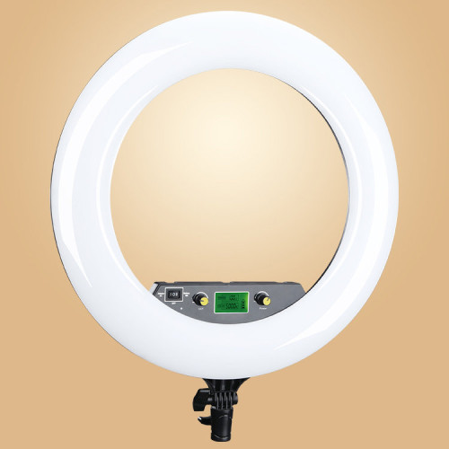 Осветитель кольцевой NiceFoto LR-480AII Чёрный