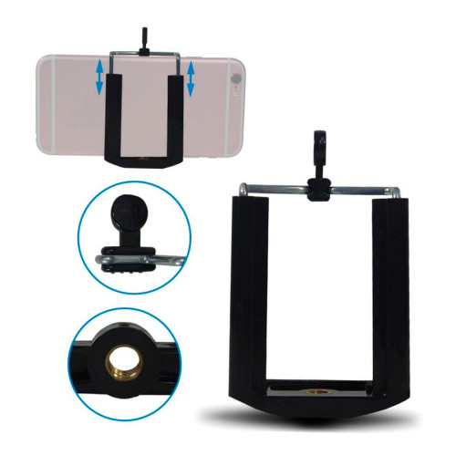 Fotokvant SM-CL1 держатель для смартфонов 55-85 мм черный
