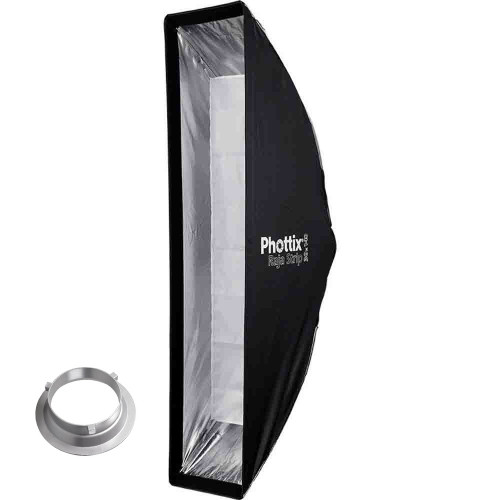 Phottix (82725BW) Raja Strip 30х140 стрипбокс с сотами 30х140 см для Bowens