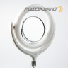 Fotokvant LEDF-539AJ White KIT кольцевой осветитель настольный с подставкой белый