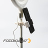 Fotokvant LEDF-539AJ White KIT кольцевой осветитель настольный с подставкой белый