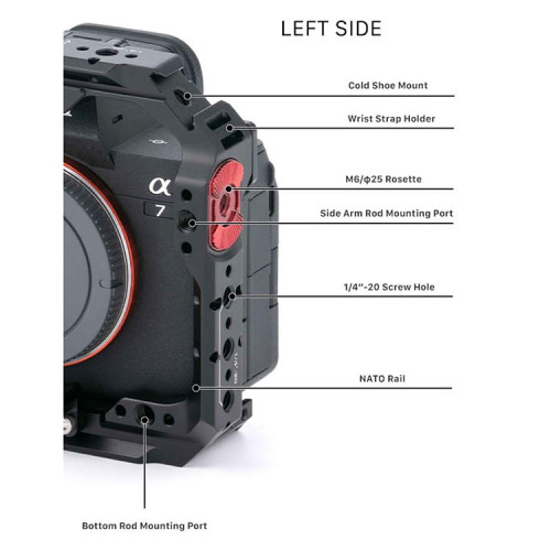 Клетка Tilta Basic Kit для Sony a7 IV Чёрная