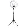 Осветитель кольцевой Tolifo R-48B Lite (3200-5600К) Черный