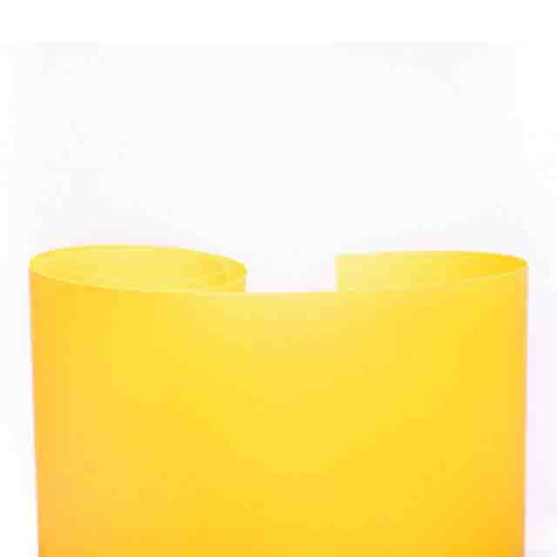 Fotokvant BP-0710SM Yellow mat/semi-mat фон пластиковый желтый матовый/полуматов. разм. 0,65х1,0 м