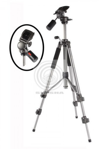 Grifon Штатив WT-6150 профессиональный (H=560-1400мм, груз-5кг)