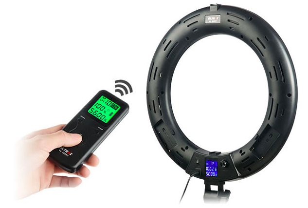 Осветитель кольцевой Viltrox VL-600T (3300-5600K)